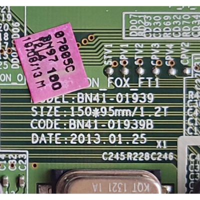 T-CON PARA TV SAMSUNG / NUMERO DE PARTE BN96-27237A / BN41-01939B / BN9627237A / PANEL CY-SF550DSLV5H / MODELOS UN55F7100AFXZA TD01 / UN55F7500AFXZA / UN55F7450AFXZA / UN55F7050AFXZA / LH55UECPLGC/ZA / SUSTITUTAS EN DESCRIPCION	 - Imagen 3